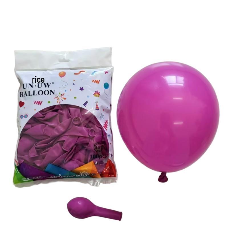 Durable and Safe 10-Inch Colorful Balloons for Kids' Birthday Party Decorations