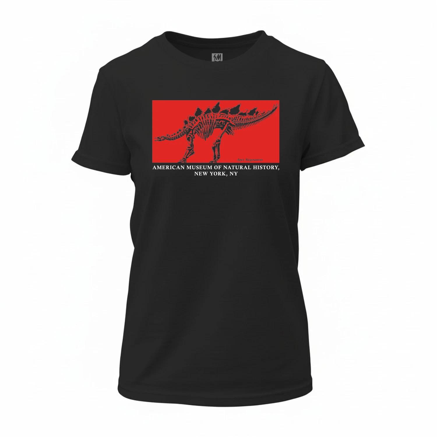 Apex Stegosaurus Dino  Museum of Natural History Womens T shirt XL