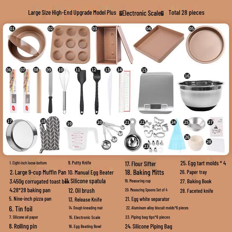 Qiwei Tangcun Beginner Baking Tool Set