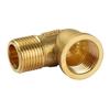 All-Copper Male & Female Threaded 90° Elbow Connector for Tap Water Pipes