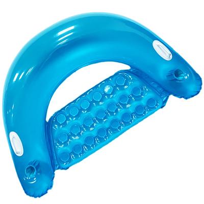 Adult Water for Ocean and River Use Float, Hammock, Sit-in Float, Play, Pool, Beach, (Blue)