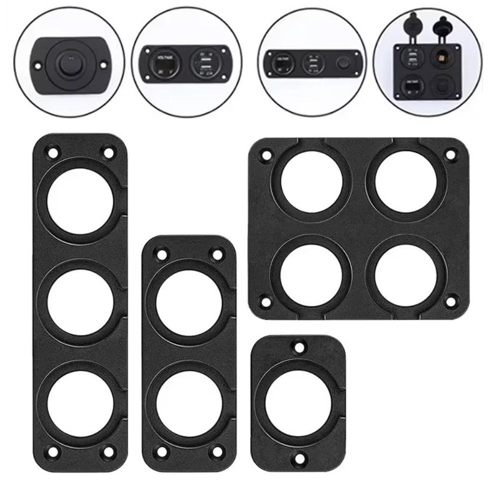 Fixed Base Plate Car Charger Mounting Panel USB Charger Mounting Plate Vehicle Accessories
