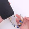 Bag Pendant Mobile Phone Keychain Strap Colorful Beads Phone Hanging Rope  Phone Case Accessories
