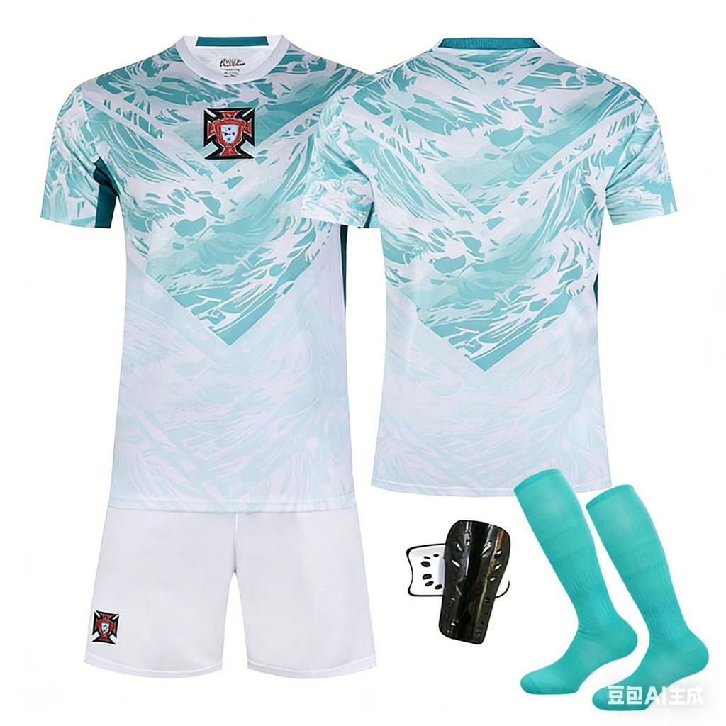 World Cup Portugal Away Football Jersey No. 7 Short-Sleeved Jersey, Team Jersey