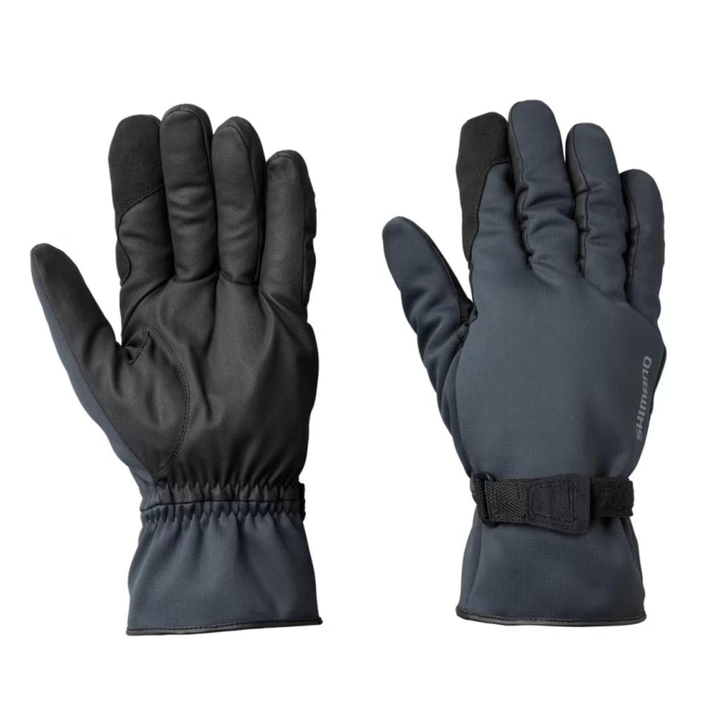 Shimano Waterproof Extra Size L GL-087W Gloves, Hot, Black,