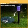 Solar Energy Mosquito Lamp With Super-bright Led Uv Light For Outdoor Lawn