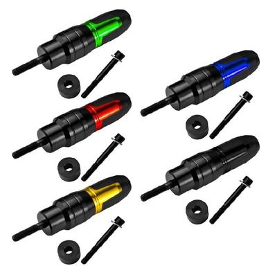 Shock Absorption Aluminum Motorcycle Frame Guard Universal Motorcycle Front Fork Frame Sliders Crash Protection