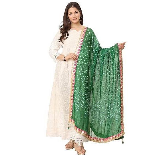 @ Indian Traditional Rajasthani Dupatta with Gota Patti Lace For Women P688 Zr-1949-60%Off