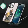 Pop King P-Post Malone Phone Case For iPhone17,16,15,14,13 Plus,Pro Max Magnetic For Magsafe Wireless Charging