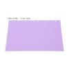 20pcs Binding Presentation Covers PP Plastic Frosted Waterproof Removable Paper Binding Covers for Documents