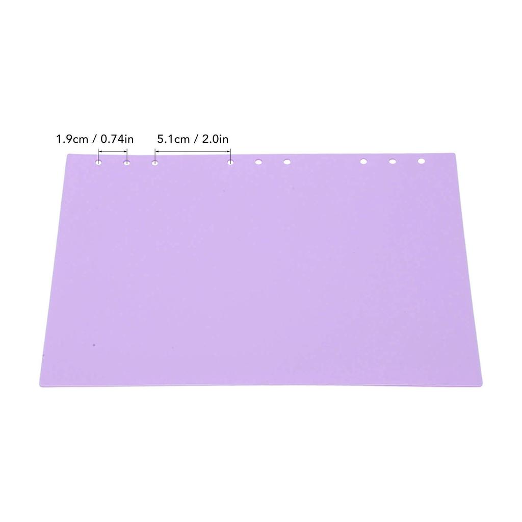 20pcs Binding Presentation Covers PP Plastic Frosted Waterproof Removable Paper Binding Covers for Documents