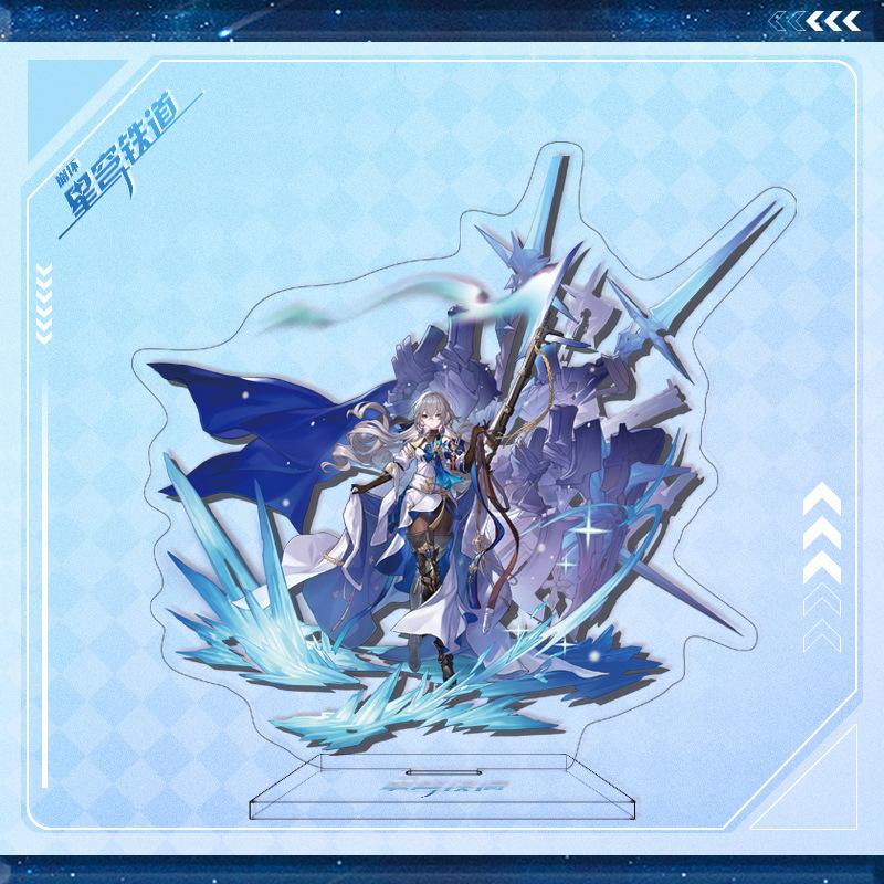 Spiel Honkai: Star Rail Stand Model Plate Perimeter 7. März Dan Heng Himeko Arlan Bronya Rand Figures Standee Brand Desk