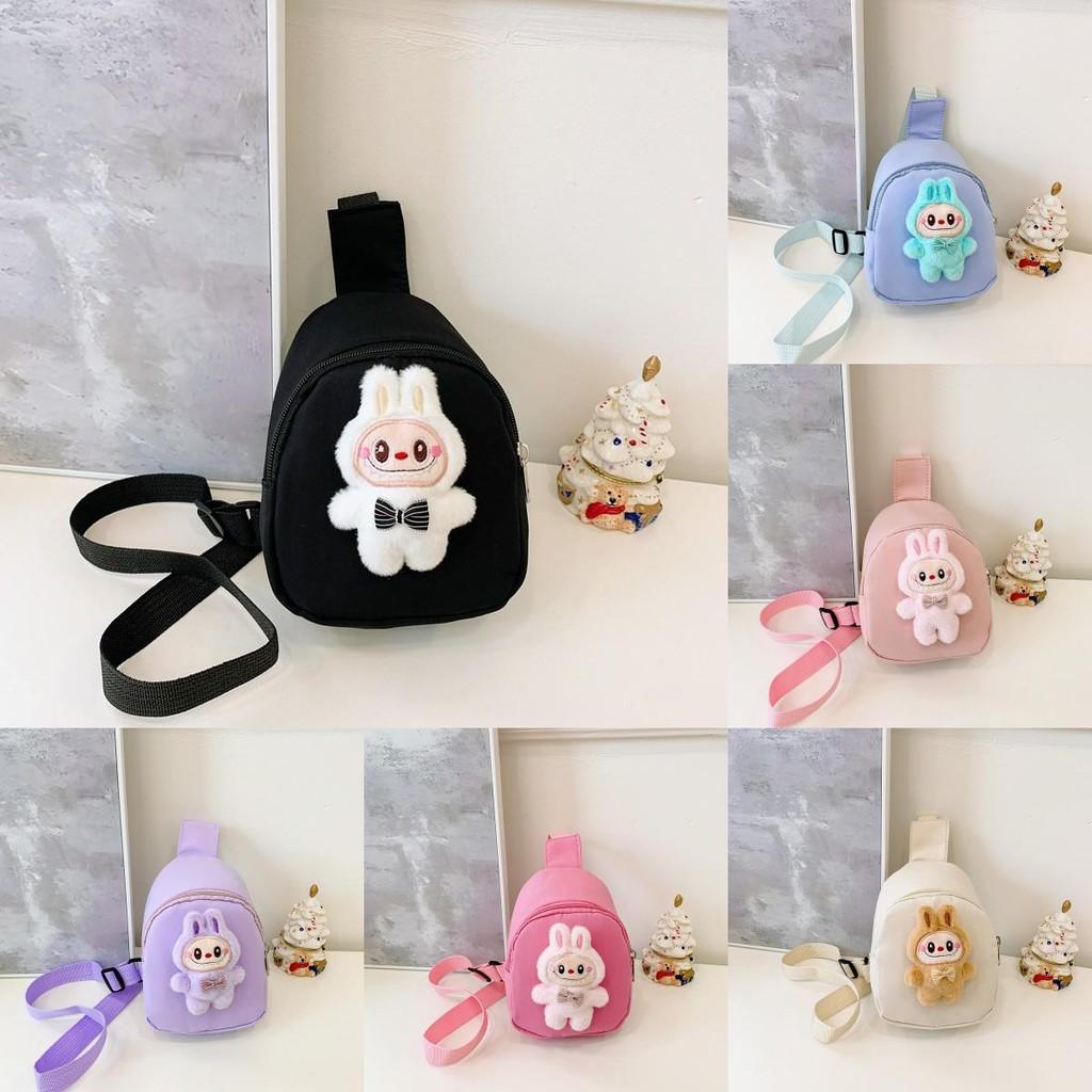 Toy Single Plush Shoulder Crossbody Chest Bag Lightweight Cute Gifts