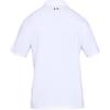 Under Armour Performance 2.0 Regular Fit Straight Leg Golf Polo Men Tops White 1342080-100