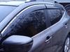 Ветровики с хромом Niken Luxury (4 шт) для Nissan Qashqai 2014-2021 гг