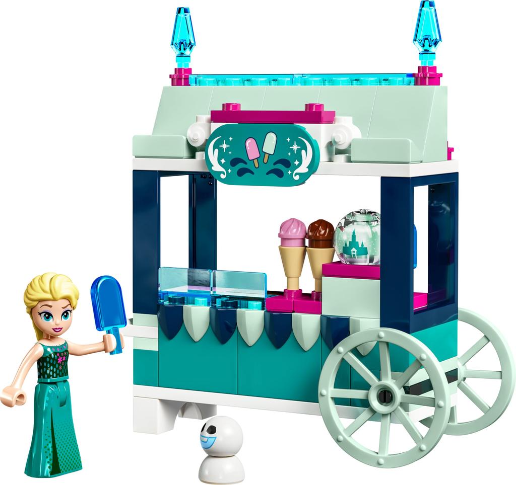 LEGO Disney Princess Elsa Ice Snack Toy Present Birthday Block Educational Christmas Girl Boys Children 5 Years Old 6 Years Old 7 Years Old 8 Years