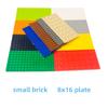 10PCS 8x16 Dots Double Sided Building Blocks BasePlate Small Particles Thin Plate Bricks DIY Creative 92348 Educational Toys