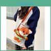 Zootropolis Judy Hopps Nick Wilde Borsa a Tracolla Peluche Carina con Design di Animali dei Cartoni Animati per l'Uso Quotidiano