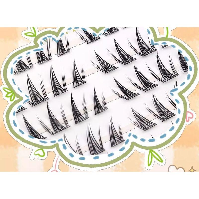 Mogugu - Glue-free Dense Multipack False Eyelashes Cluster