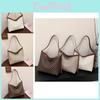 Chic Casual Large Capacity Handheld Tote Bag For Women Available In Brown Khaki And Off White For Trendy Street Style