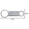 TONE Offset wrench adapter 18mm wrench FWA3-18, size.