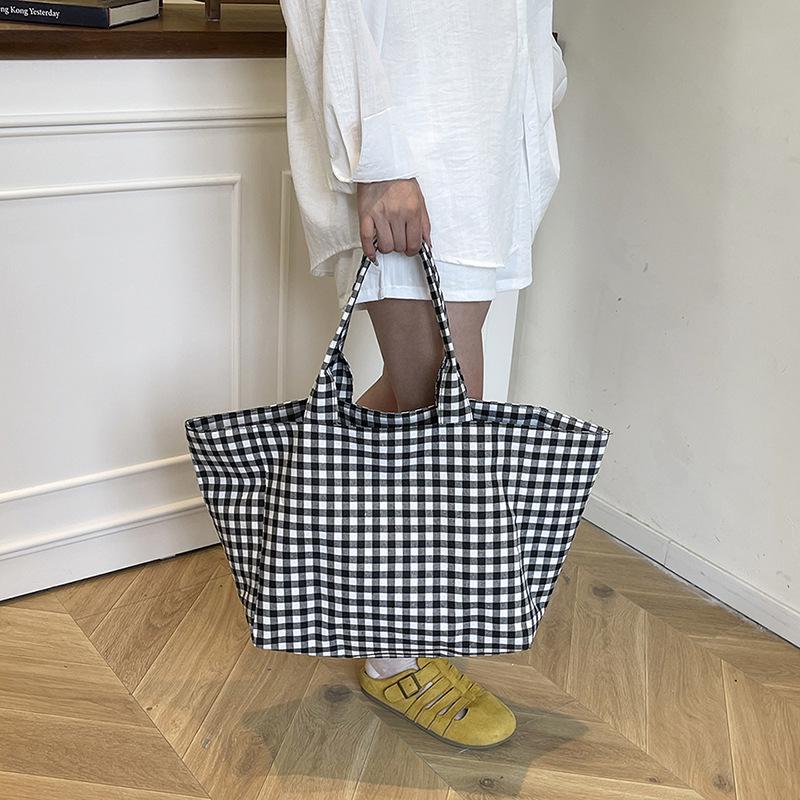 2025 Fashionable Lightweight Large Capacity Tote Bag - Versatile, Simple, Lazy Style Shoulder Bag for Travel.