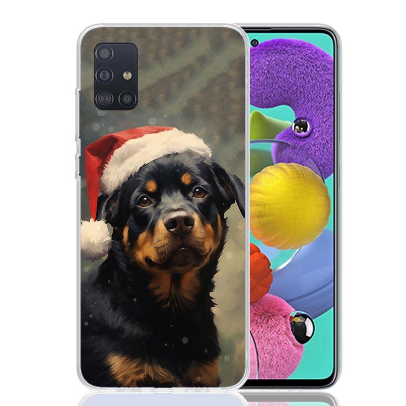 Rottweiler Dog Rottie Phone Case For Samsung Galaxy A52 A32 A22 A12 A02S A50S A30S A51 A31 AA71 Note 20 Ultra 10 S10 Plus Galaxy