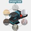 8000/10000/12000RPM Brushless Random Orbital Electric Sheet Sander Dust Exhaust Power Tools Wood Grinder Polishing Machine