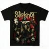 Slipknot Metal Band Come Play Dying Retro 3D Mens and Womens Tshirts Street Harajuku American Short Sleeved Mens Clothing
