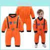Toddler Boys Astronaut Jumpsuit Soft Lightweight For Cosplay Party Halloween Costume