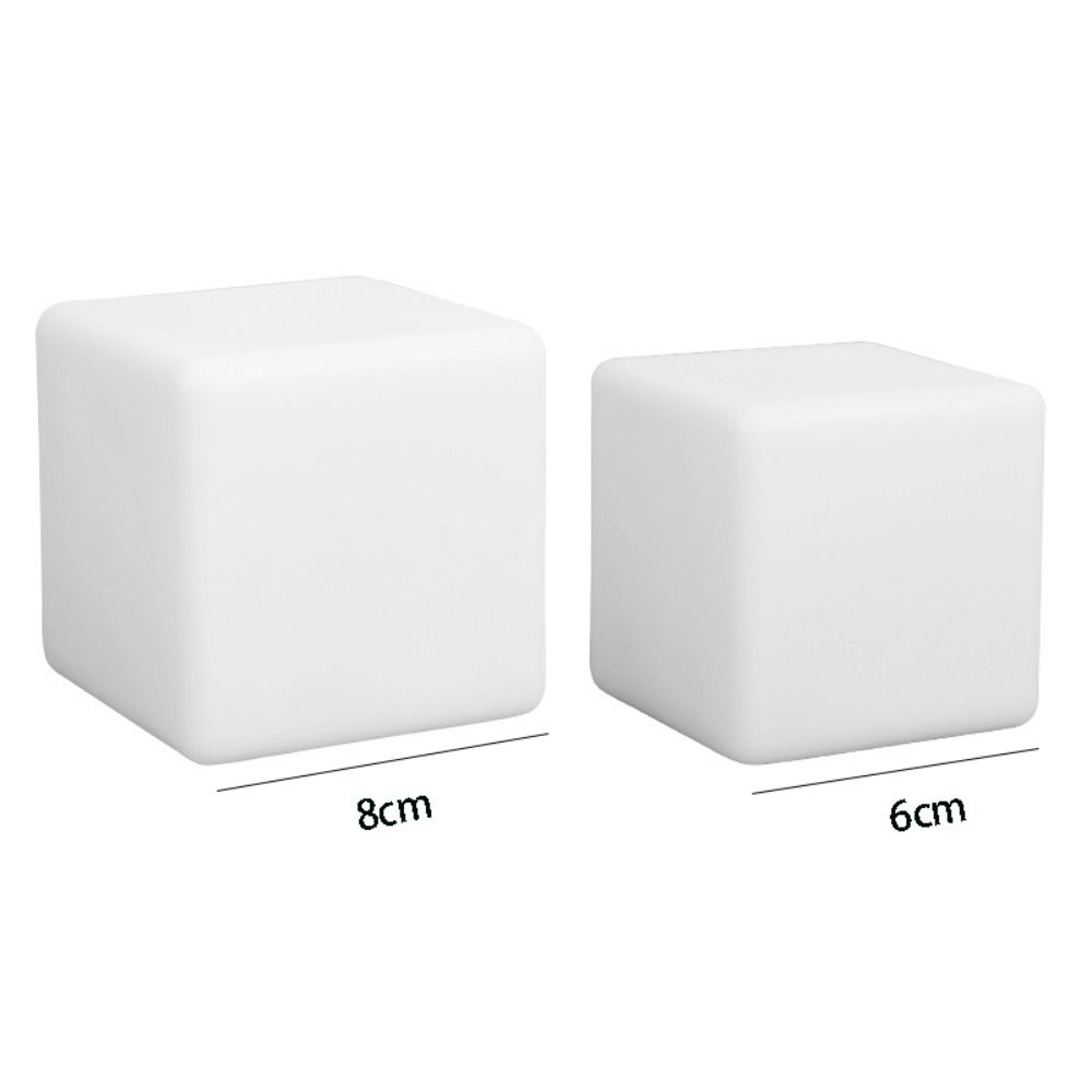 Mini Led Cube Light Colorful Atmosphere Light Desk Decorative Square Night Light  Garden Hotel