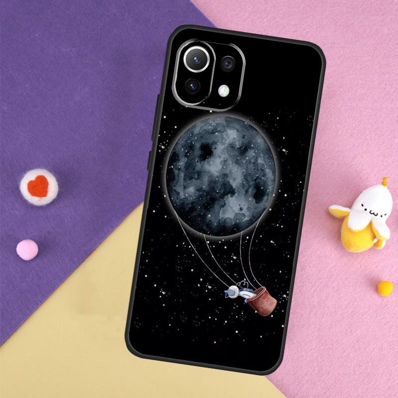 Magic Space Moon Planet Case For Xiaomi 13T 11T 12T 14T Pro 13 14 15 Ultra POCO X7 Pro X3 X5 X6 F5 F6 M6 Pro Cover