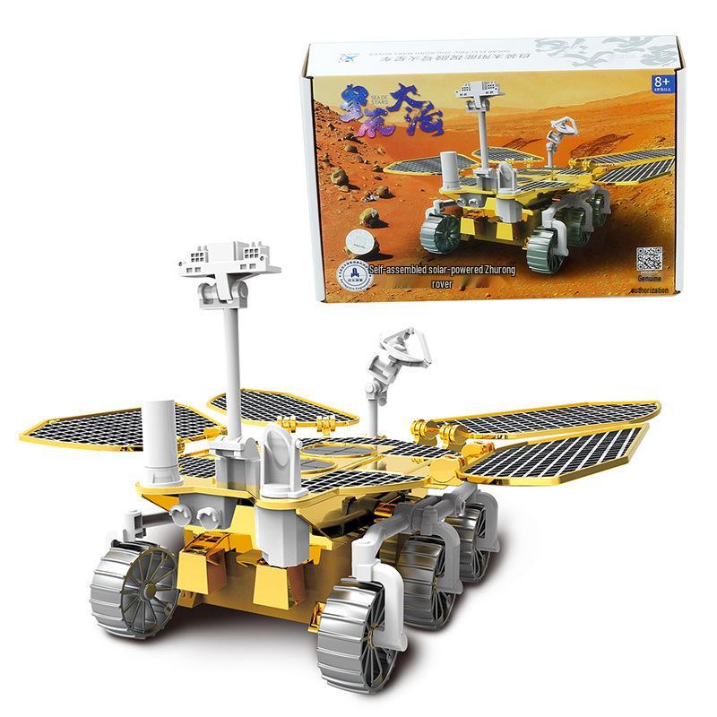 Solar-Powered Mechanical Dog & Cow Educational Toy Kit for Boys Ages 8-9