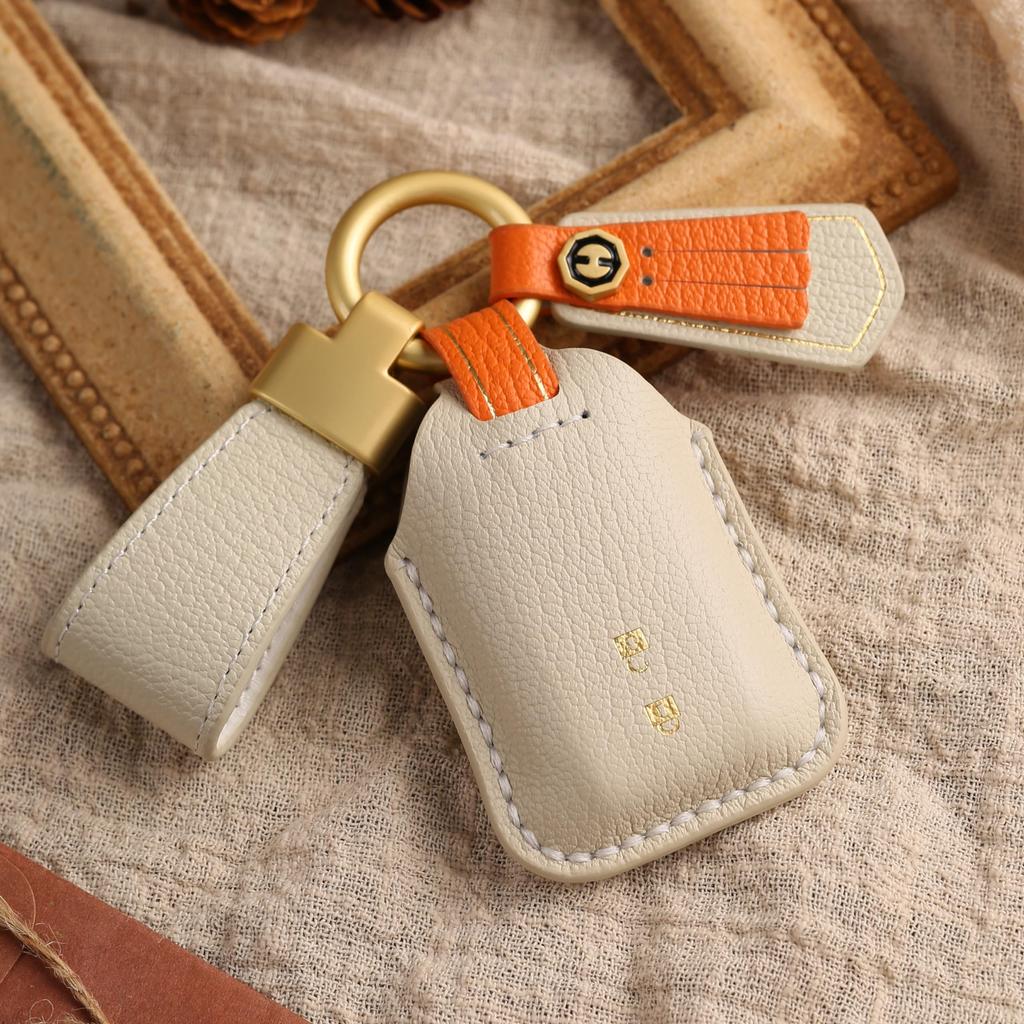 Suzuki Jimny Nodoma JC74W Frontiers Key Compatible with the New Jimny 64 Spacia Custom Key XBEE Genuine Leather Smart Key Custom Beige 2 [smasol]