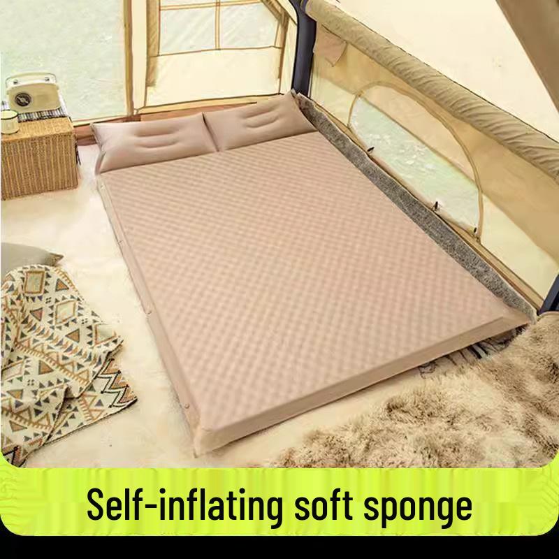 Automatic Inflatable Camping Air Mattress - Portable, Moisture-Proof Sleeping Pad for Outdoor and Home Use