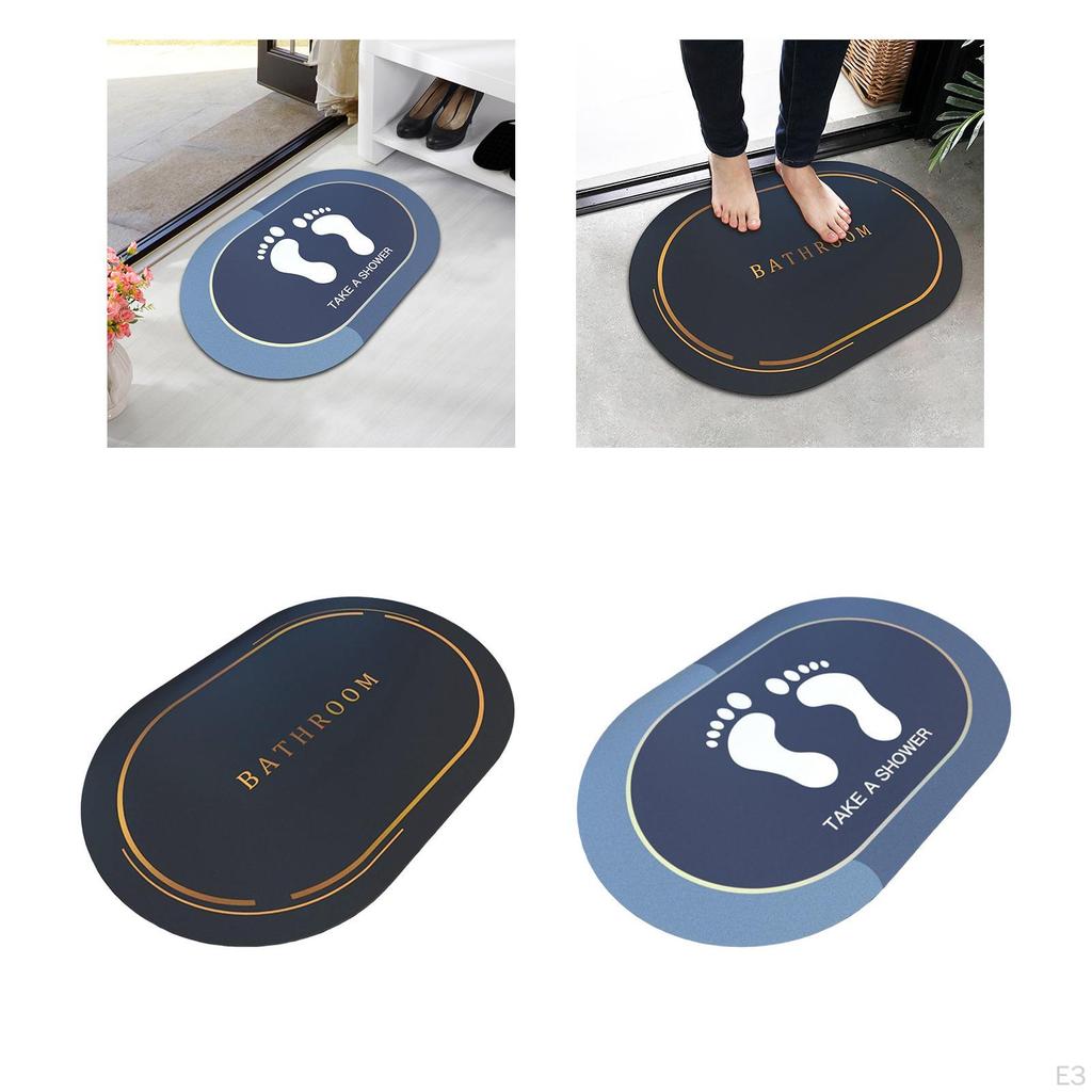 Absorbent Bathroom Mat for Kitchen and Bath