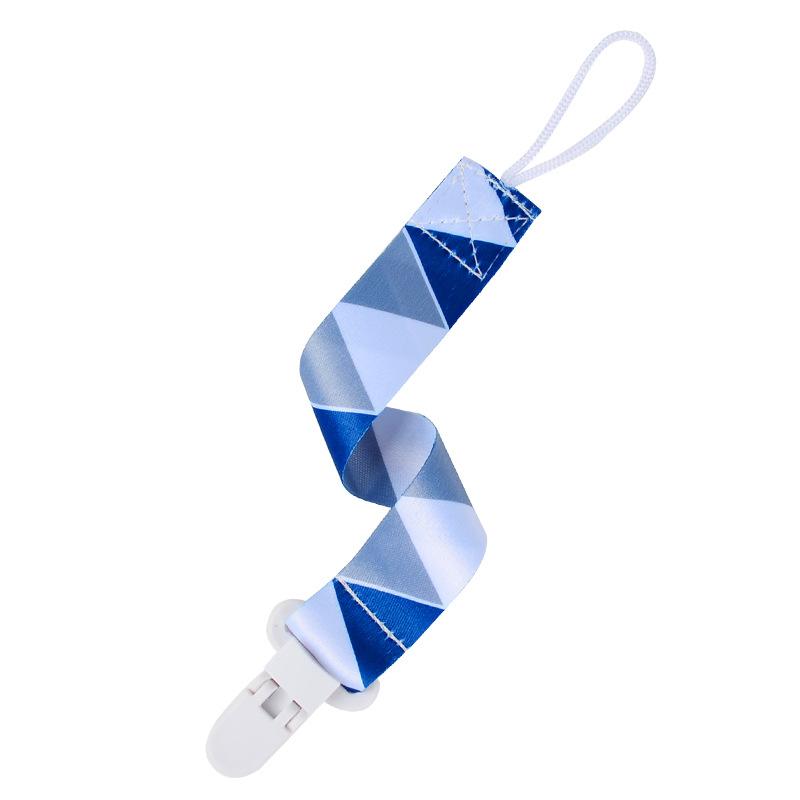 New Baby Pacifier Clip Chain Ribbon Dummy Holder Soother Pacifier Clips Leash Strap Nipple Holder for Infant Feeding Gift