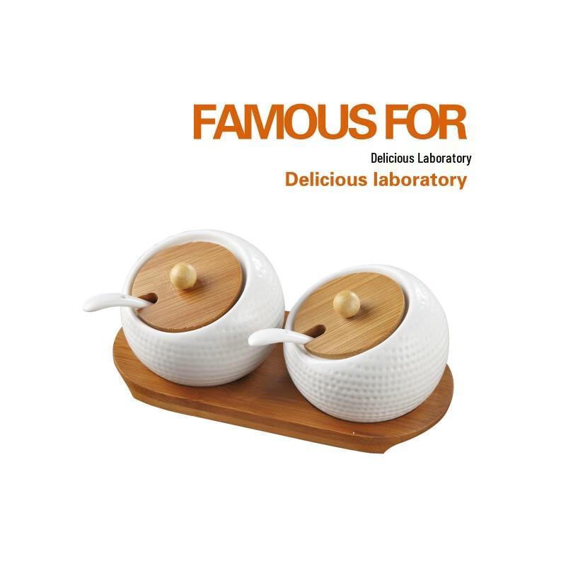 Керамический набор из 2 предметов для специй Qianxing