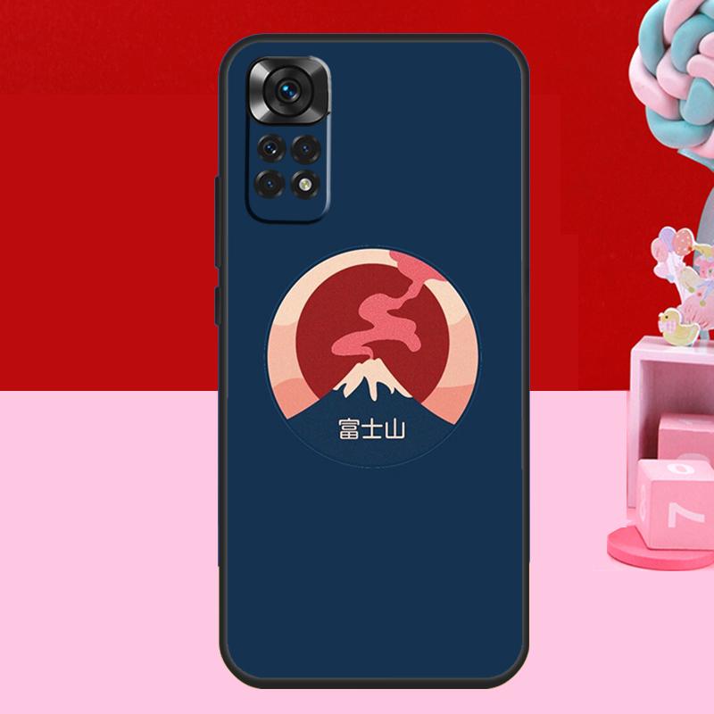 Japanese art Mount Fuji Case For Xiaomi Redmi Note 14 13 12 10 11 15 Pro Plus Redmi 15 C 10C 12C 13C 14C Soft Cover
