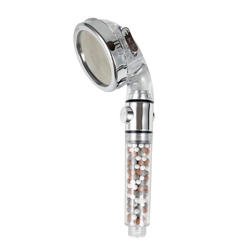 Handheld Shower Head with Negative Ion Pressure for Home Bathing