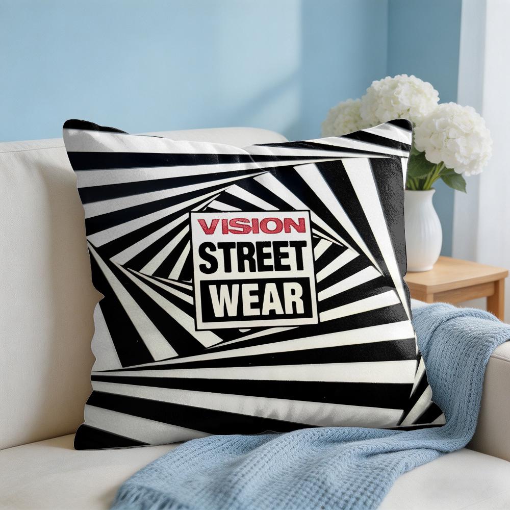 VVision SStreetWears Cushion Cover Square Pillow Bedroom Sofa Leisure Comfort Living Room Home Decoration X
