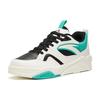 Flame 3.0 Slip Resistant Cushioning Low Top Skateboard Shoes Men's White Green 112248089-2