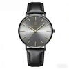 Top Ultra Thin Men's Watch Simple Business Quartz Wristwatch Men Casual Leather Belt Man Watch Clock montre homme