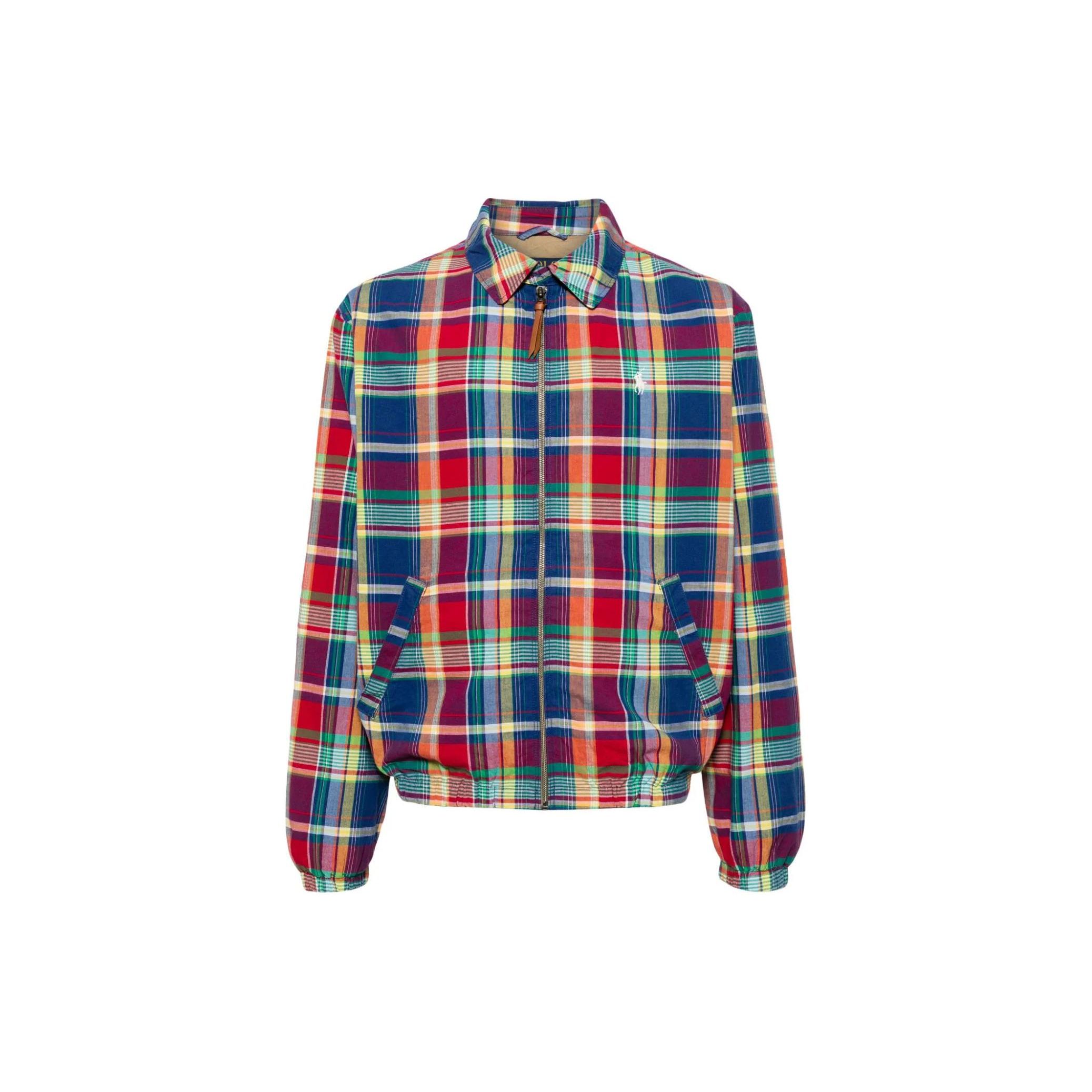 

Polo Ralph Lauren клетчатая рубашка воротник однобортный длинный рукав куртка мужские куртки многоцветный 710928482-001 M