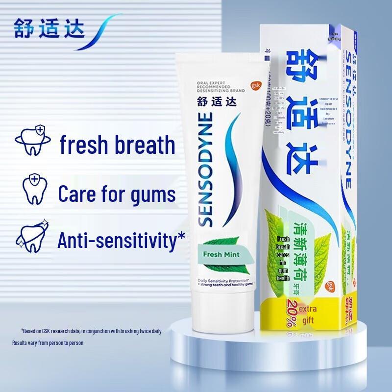 Sensodyne Fresh Mint Sensitivity Toothpaste