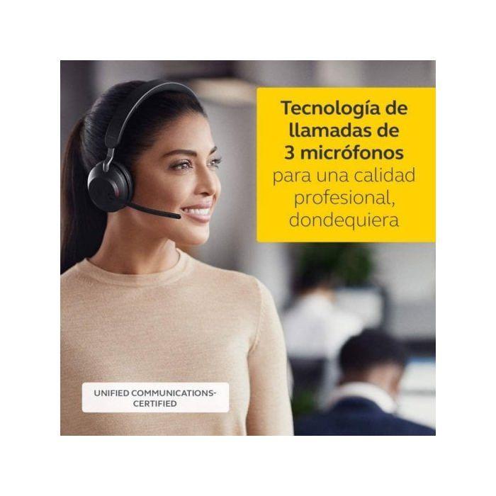 Casque Jabra Evolve2 65 - USB-A UC Mono - Noir