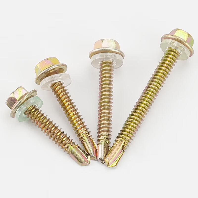 Haissidick Hex Head Self-Drilling Self-Tapping Screws