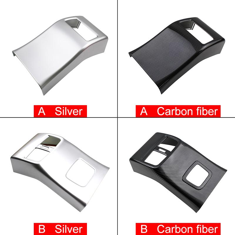ABS Carbon Car Armrest Box Rear Air Vent Outlet Cover Case Trim For Toyota Corolla E210  2019 2020 2024 2024 2024 2024 Hybrid
