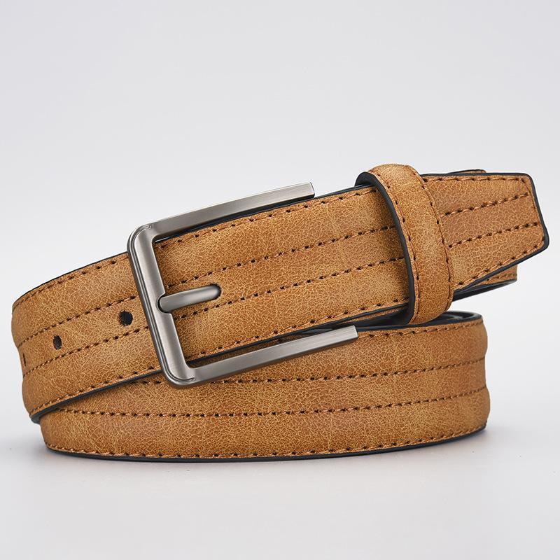 Alloy Pin Buckle Belt Men'S Belt Casual Belt Men'S Belt Tide