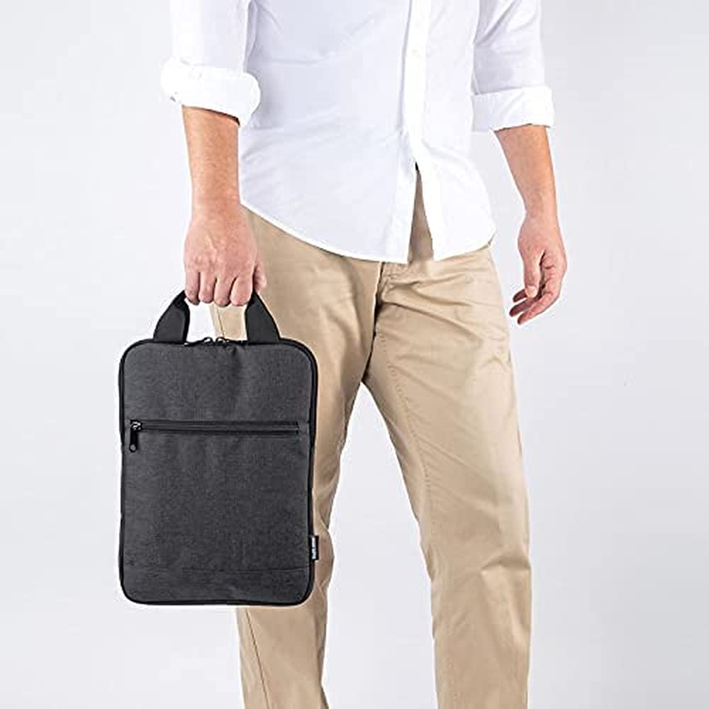 Sanwa Supply PC Inner Case (Vertical) with Handle, Compatible with 11.6 Inch Computers, Gray, IN-SCL11GY